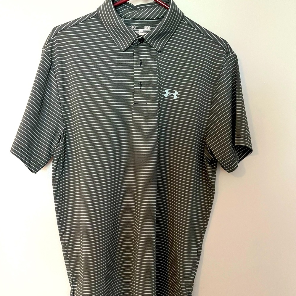 Men’s golf polo size large. Under Armour
